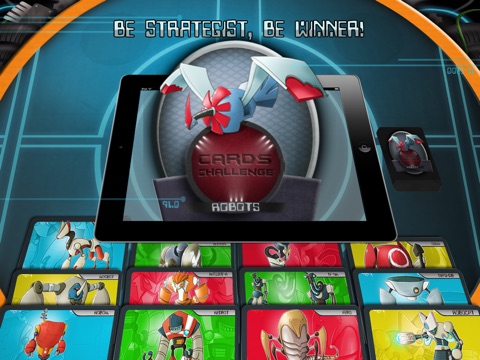 Cards Challenge Robots screenshot 2