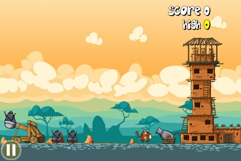 Ninjas vs Vikings Lite screenshot 2