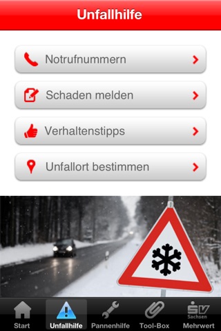 Soforthilfe screenshot 2