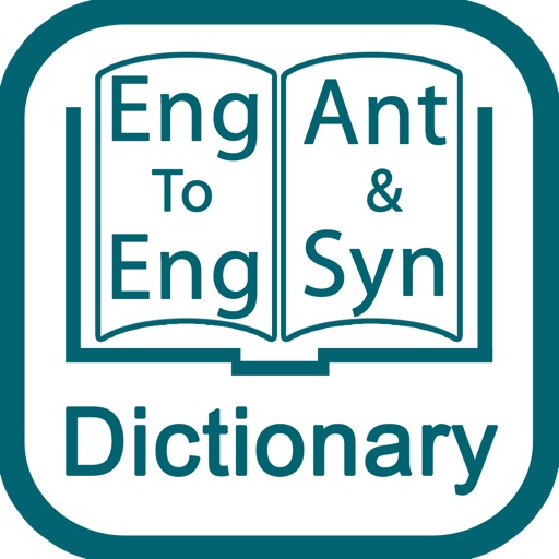 Eng to Eng with Synonyms,POS & Antonyms Dictionary icon