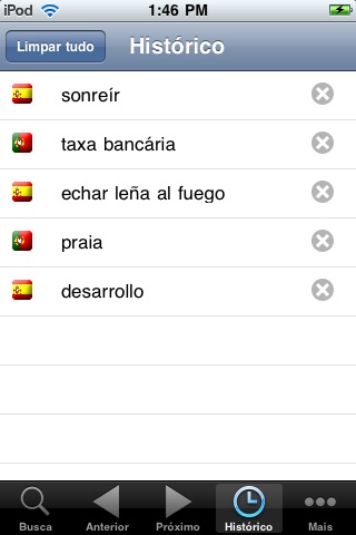 Dicionário Espanhol Português screenshot 3