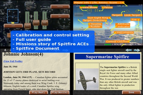 Warbirds Spitfire (lite) screenshot 4