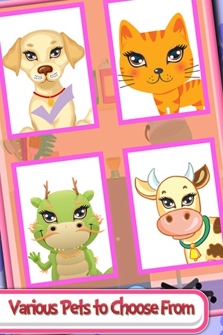 Pet Eyes Makeup Salon:  Top Free Game for Kids screenshot 3