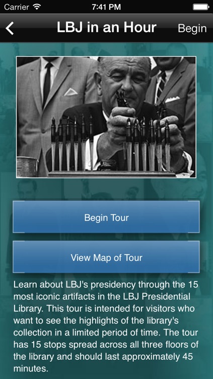 LBJ Presidential Library screenshot-3