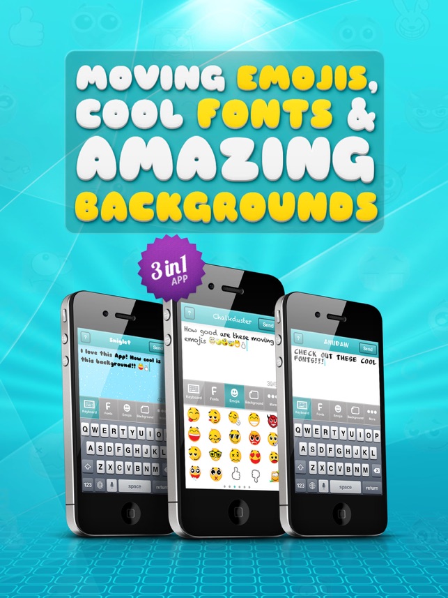 Cool Texts - Cool Fonts, Emoji 2 Stickers, Color Keyboard Sy(圖1)-速報App