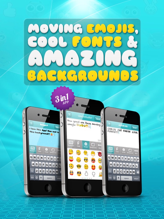 Cool Texts - Cool Fonts, Emoji 2 Stickers, Color Keyboard Symbols Font Candy Free Gif Maker to Pimp my iPad Text Messages