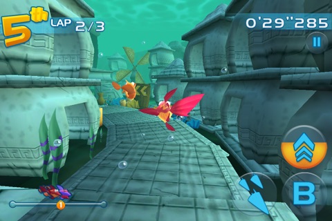 Jett Tailfin Racers Lite screenshot 3