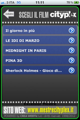 PRENOTAZIONI CITYPLEX screenshot 2