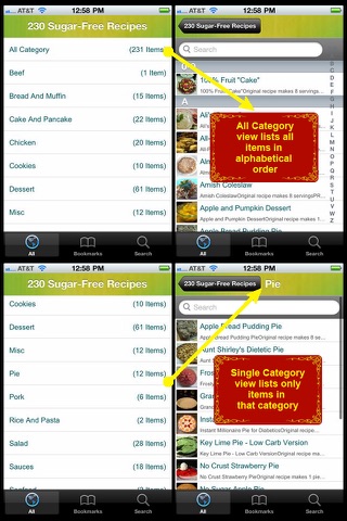 230 Sugar-Free Recipes screenshot 2