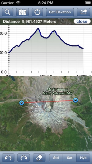 Geo Elevation: Map Elevation Chart Creat