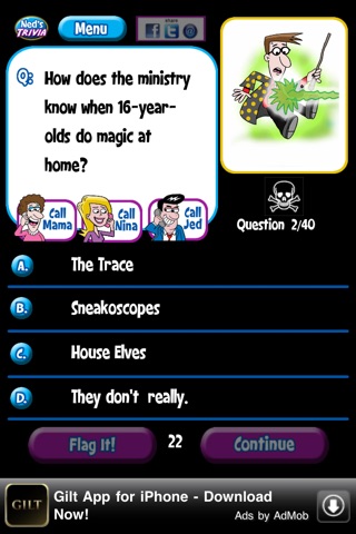 Ned's Movie Trivia Free screenshot 2