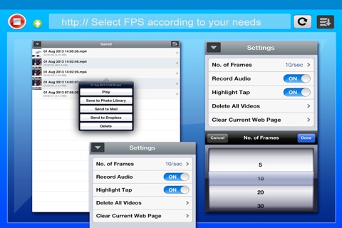 Web Recording Tool Lite screenshot 4