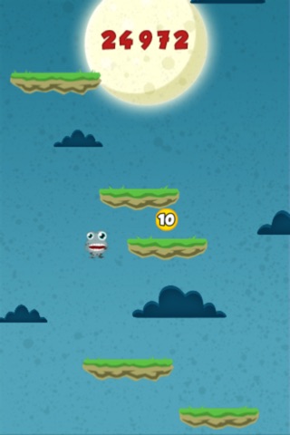 Monster Hop & Jump Moon Glow Racing Game FREE screenshot 4