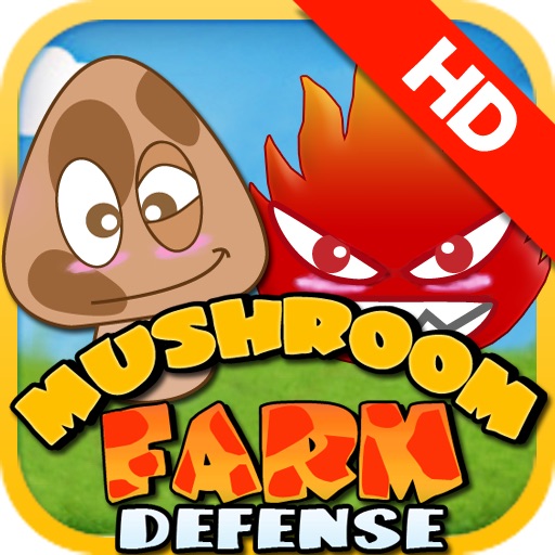 Mushroom Farm Defense HD iOS App