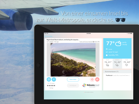 Webcam Atlas - Live Bilder von Reisezielen für deinen nächsten Urlaub screenshot 2