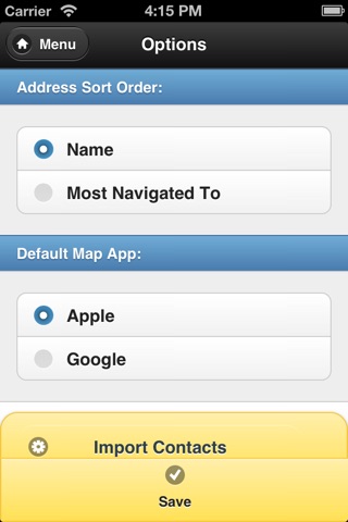 Address Book - Navigate Quick screenshot 4