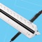A great tool for anyone who needs to have a ruler on hand, especially architects, designers and students