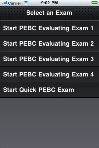 PEBC Syllabus Exam Questions