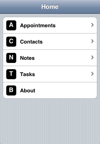 Parabay Contacts, Calendar & Tasks screenshot 3