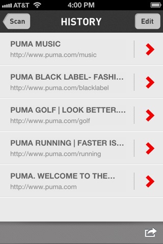 PUMA QR Reader screenshot 4