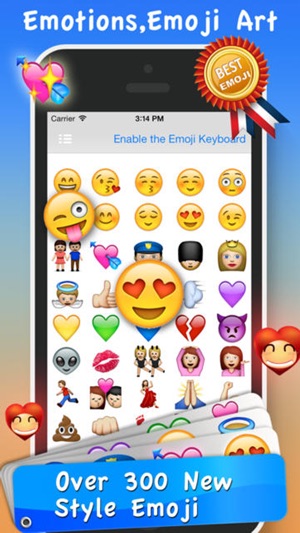 Emoji Emoticons & Animated 3D Smileys PRO - SMS,MMS Faces St(圖5)-速報App