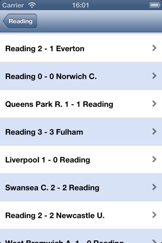 Live Scores for Reading screenshot 4