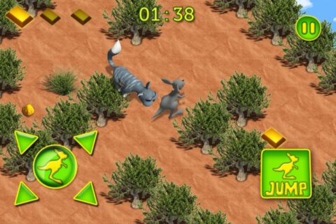 Mega Joey Jump - Fun Kangaroo Gold Maze Game screenshot 4