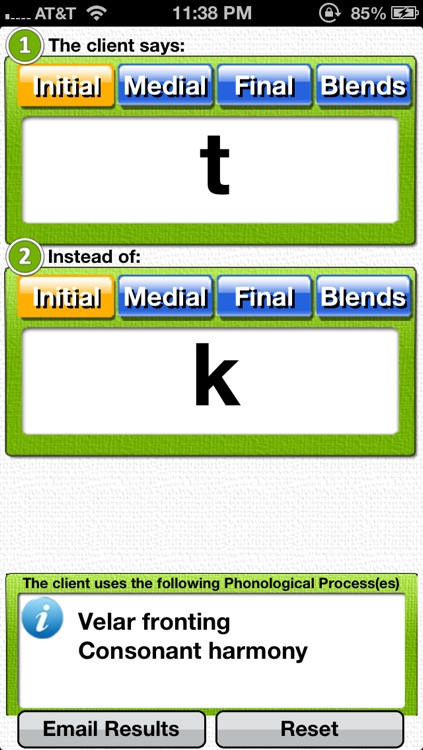 Phonological Process Finder