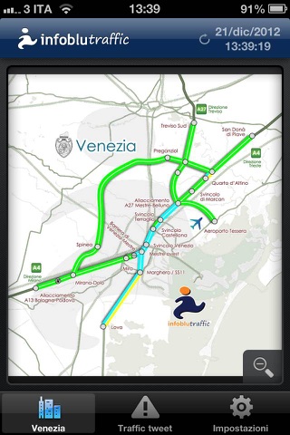 Infoblu Traffic Venezia screenshot 2