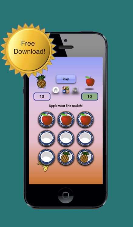 Tic Tac Fruity Bash: World Fruit Blitz Match - Free Game Edition for iPad, iPhone and iPod