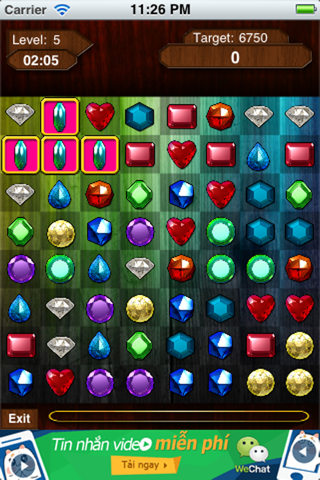 Jewels Game HD screenshot 3