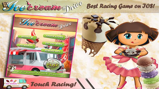 IceCream Master Truck Sweet Race : Free Sweet game for girls(圖1)-速報App