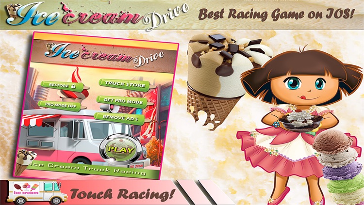 IceCream Master Truck Sweet Race : Free Sweet game for girls and Boys