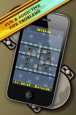 Pipe Man Free - Dream Logic Puzzle Pipeline Game for iPhone screenshot 3