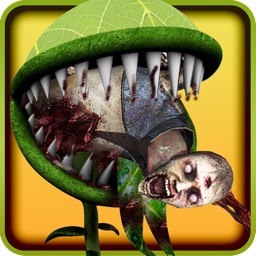 Monster Triffid Plants Chasing Zombies