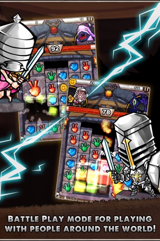 Dungeon Block: Girl, Rescues Knight! screenshot 2