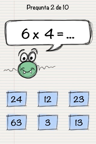 Math Doodle - Times Tables screenshot 2