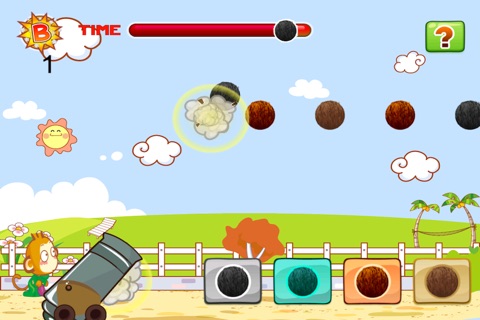 Coconuts blaster - The fast color shooting game - Free Edition screenshot 3