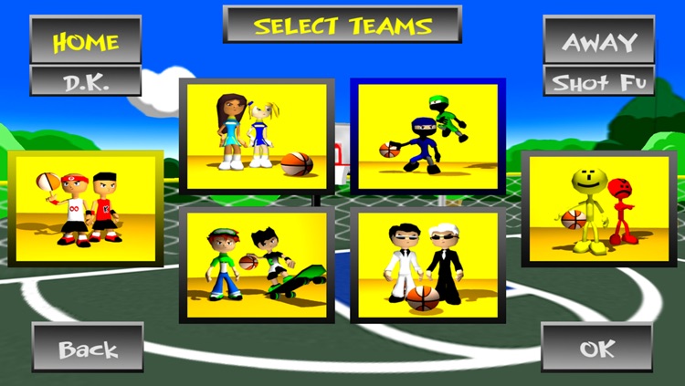 Funky Hoops Basketball