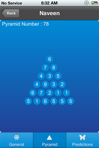 MS JAIN Numerology pyramid prediction screenshot 3