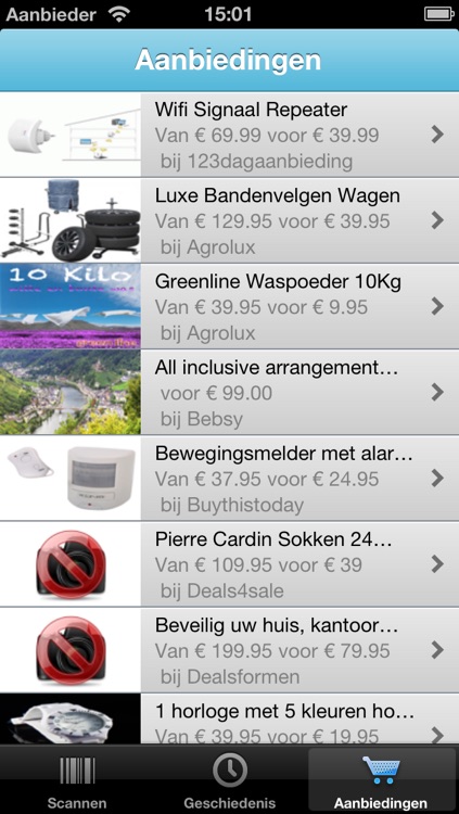 StreepjescodeScanner