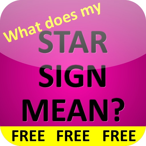 What does my STAR SIGN MEAN? Icon