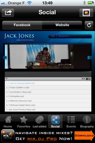 Jack Jones by mix.dj screenshot 4