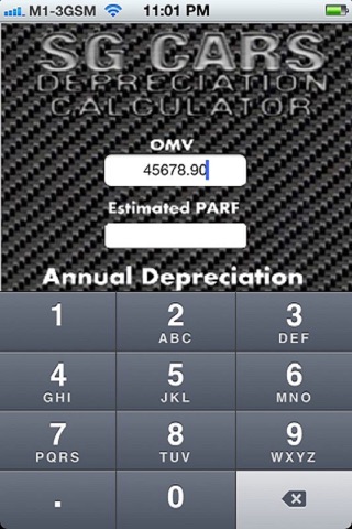 SG Car Depreciation Calculator screenshot 2