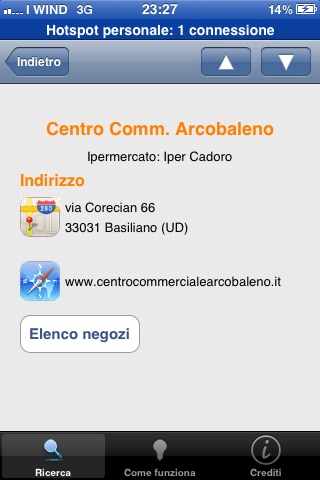 iCentriCommerciali Lite screenshot 3