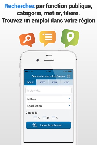 Emploi Public : emploi et concours screenshot 2