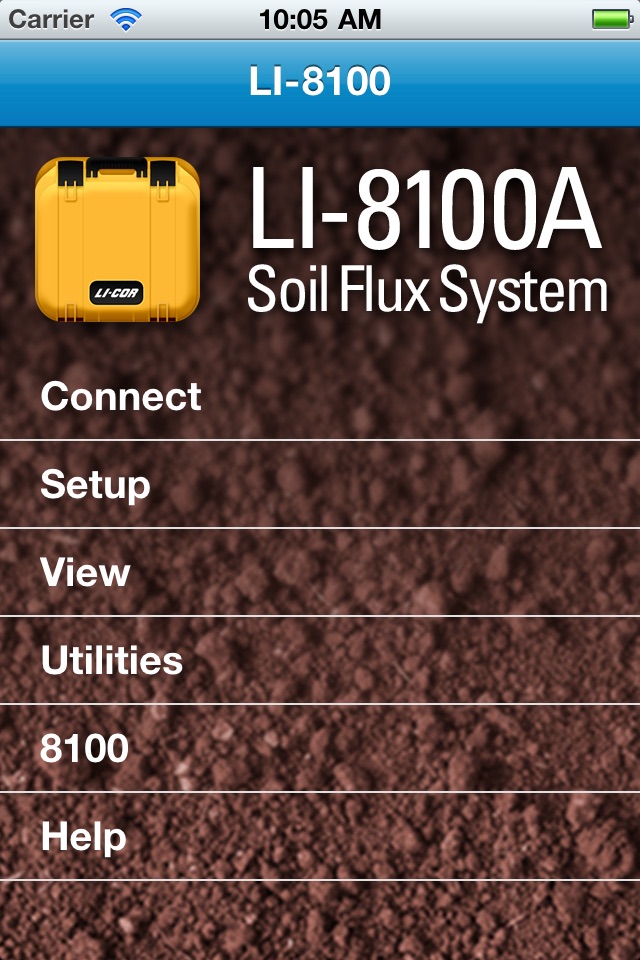 LI-8100APP screenshot 2