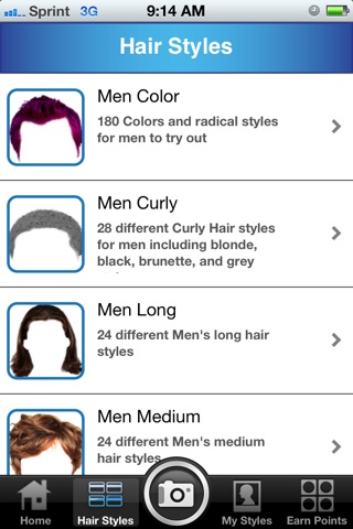 Hair Style Make Over - 100's of Free and Fun Hairstyles screenshot 3