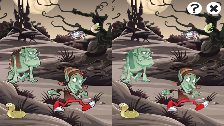 A Halloween Learning Game for Children with Cute Monsters