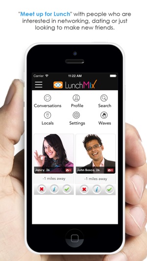 LunchMix – The Lunch Dating, Networking or Just Friendship A(圖2)-速報App